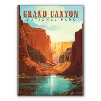 Grand Canyon NP Vermilion Landscape Magnet