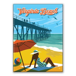 VA Beach Girl Magnet