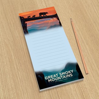 Great Smoky Mt NP Bear Crossing List Pad