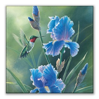 Grandma's Garden Square Magnet