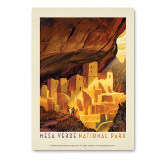 Mesa Verde NP Golden Moment Vert Sticker