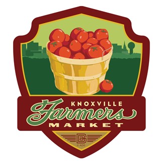 Farmer's Market Knoxville Emblem Sticker