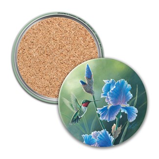 Grandma's Garden Circle Coaster