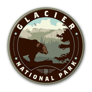Glacier NP Circle Magnet