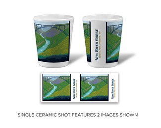 New River Gorge NP & Preserve Landscape Ceramic Shot