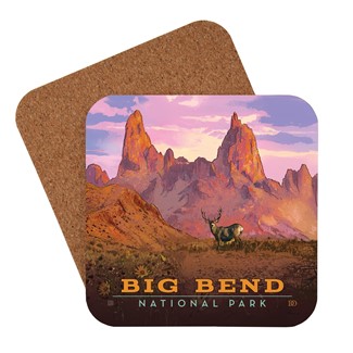 Big Bend Mule Deer Coaster