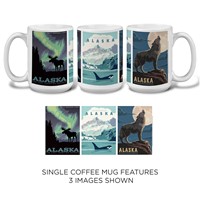 Alaska Triple Scene Mug