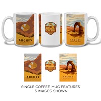 Arches & Patch Mug