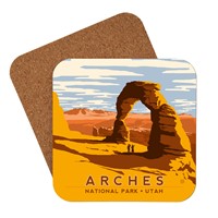 Arches NP Delicate Arch Coaster