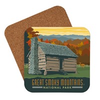 Great Smoky Cabin Coaster