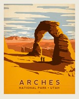 Arches NP Delicate Arch 8" x 10" Print