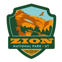 Zion NP Emblem Sticker