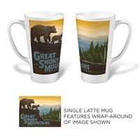 Great Smoky Mountaintop Latte Mug