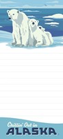 Alaska Polar Bears List Pad