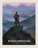 Shenandoah Appalachian Trail 8" X 10" Print