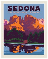 Sedona Cathedral Rock 8" X 10" Print