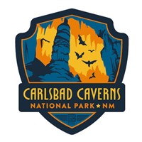 Carlsbad Caverns NP Emblem Sticker