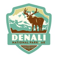 Denali NP Emblem Sticker