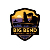 Big Bend NP Emblem Sticker