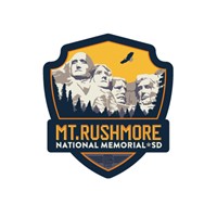 Mt. Rushmore Emblem Sticker