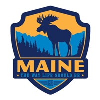 ME Moose Emblem Sticker