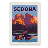 Sedona Cathedral Rock Vertical Sticker