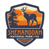 Shenandoah Buck Emblem Sticker