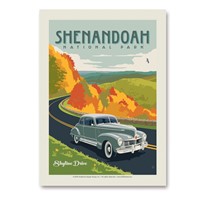 Shenandoah Skyline Drive Vertical Sticker
