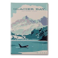Glacier Bay NP Orca Magnet