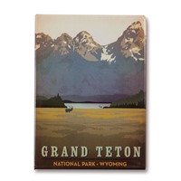 Grand Teton Metal Magnet