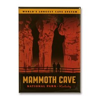 Mammoth Cave Metal Magnet