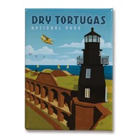 Dry Tortugas Metal Magnet
