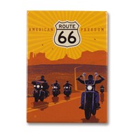 Route 66 American Freedom Metal Magnet