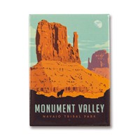 Monument Valley Navajo Tribal Park Metal Magnet