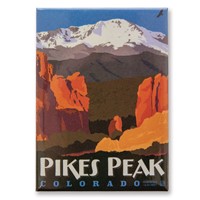 Pikes Peak, CO Metal Magnet