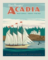 Acadia NP Bass Harbor Head 8" x 10" Print