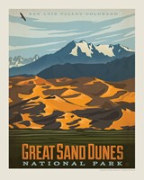 Great Sand Dunes 8" x10" Print