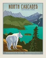 North Cascades 8" x10" Print