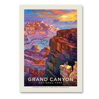 Grand Canyon Sunset Vertical Sticker
