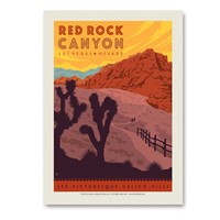 Red Rock Canyon Vertical Sticker