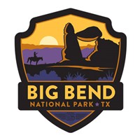 Big Bend NP Emblem Magnet