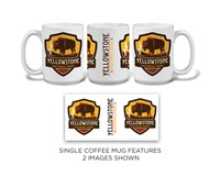 Yellowstone Bison Emblem Mug