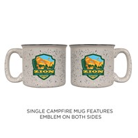 Zion NP Emblem Campfire Mug