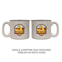 Arches NP Emblem Campfire Mug