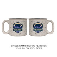 Great Smoky NP Emblem Campfire Mug