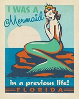 FL Mermaid Queen 8" x 10" Print