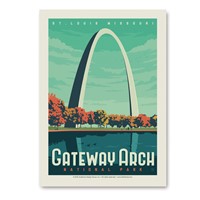 Gateway Arch NP Vertical Sticker