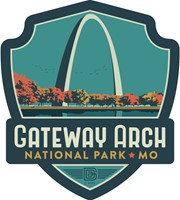 Gateway Arch NP Emblem Sticker