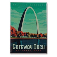 Gateway Arch NP Magnet