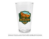Zion Emblem Pub Glass (US)